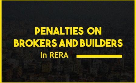 Penalties on agents and builders in RERA