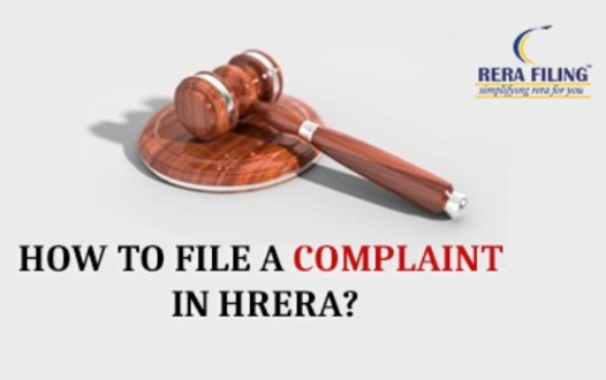 How to file a complaint in HRERA?