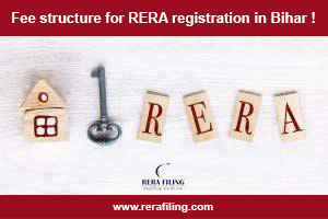 Fee structure for RERA registration in Bihar !
