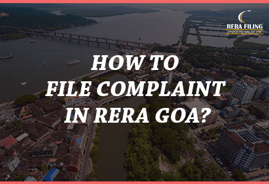 How to file complaint in RERA Goa?