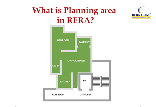 What is Planning area in RERA?