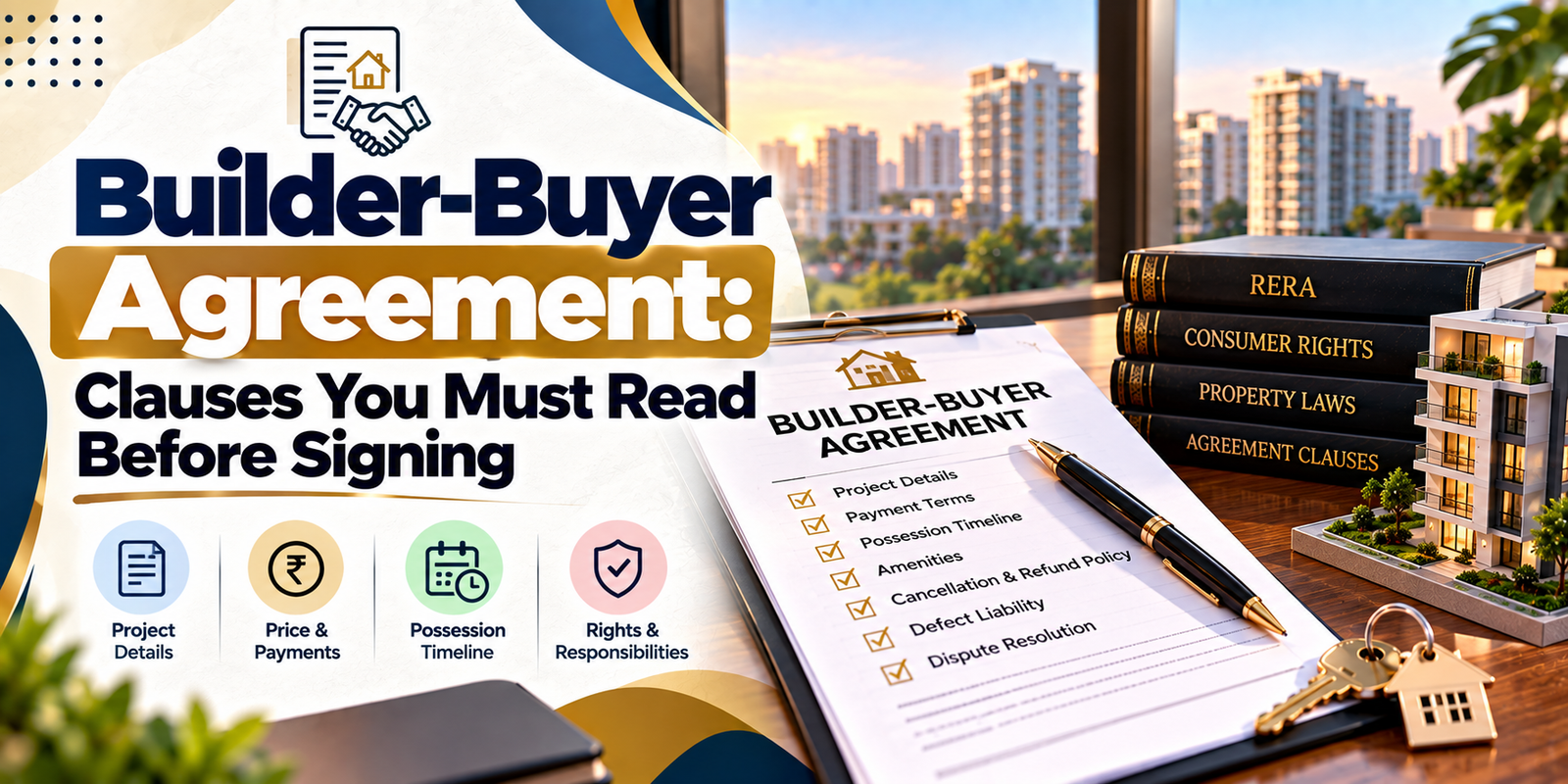 Builder-Buyer Agreement: Clauses You Must Read Before Signing