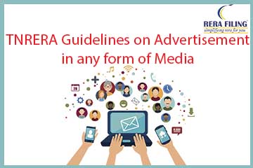 TNRERA guidelines on advertisement in any form of media