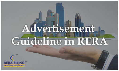 Advertisement guideline in RERA
