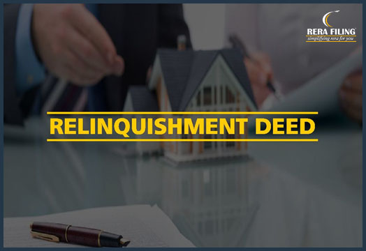 What is Relinquishment deed?