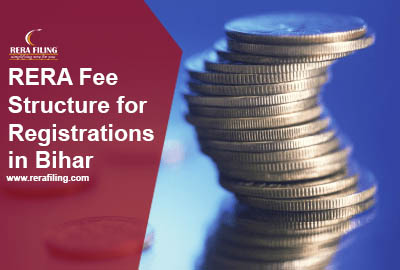  RERA fee structure for registrations in Bihar